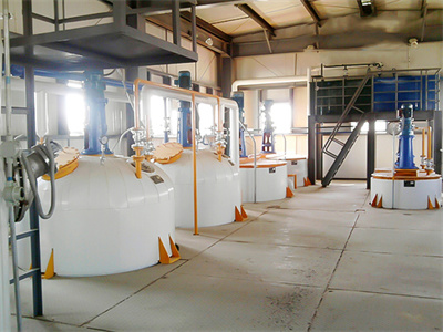 La machine de raffinage d’huile de graines végétales utilise une usine de raffinage d’huile de soja
