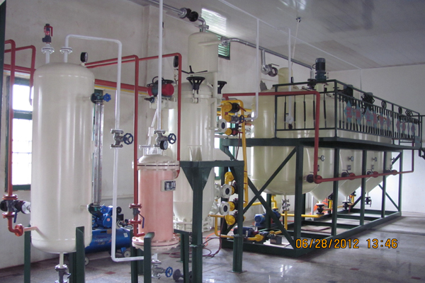 raffinerie d'huile végétale de machine d'extraction d'huile végétale